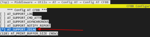 HSO、AT 和 DEBUG 串口合一配置示例一