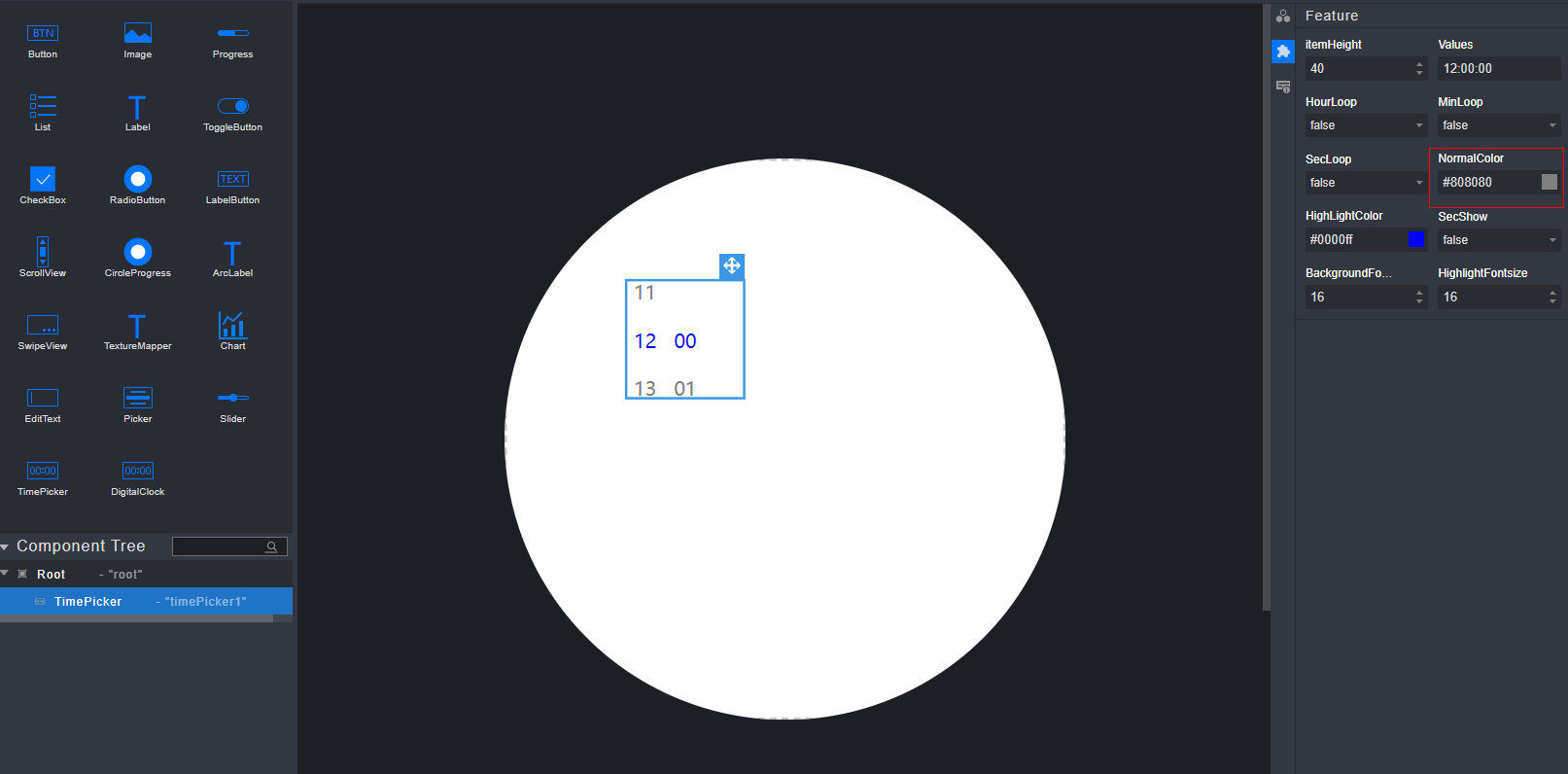 修改字体颜色