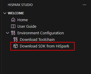 Download-SDK-from-HiSpark功能