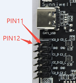 1.8 V/3.3 V I2C 接口位置