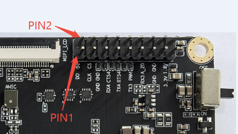 SPI/UART 接口位置