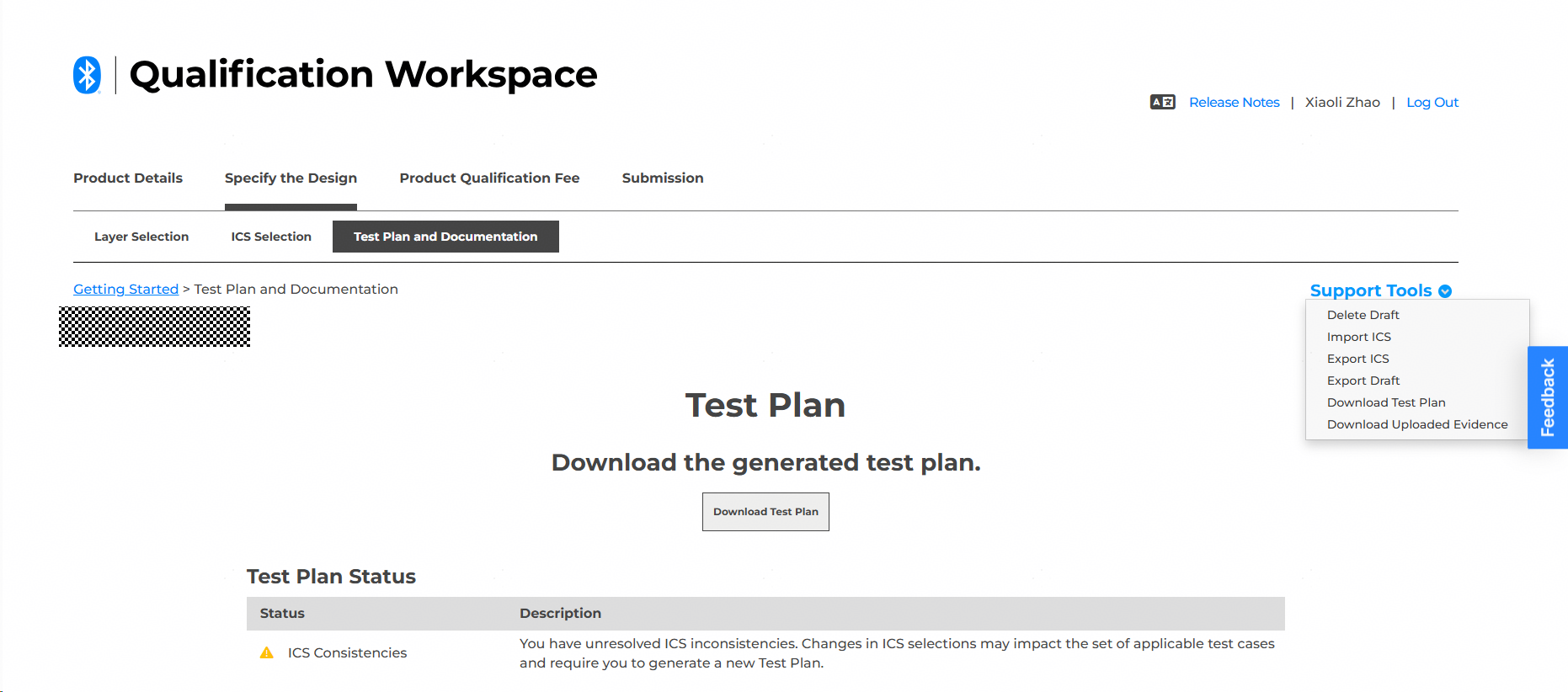 生成Test Plan