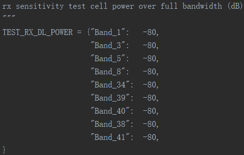 调高对应Band的RX\_DL\_POWER