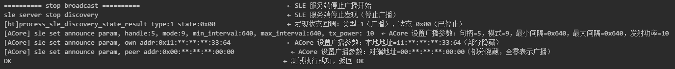 停止星闪广播