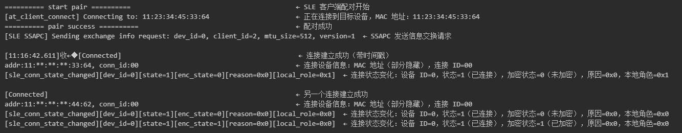 连接星闪服务端