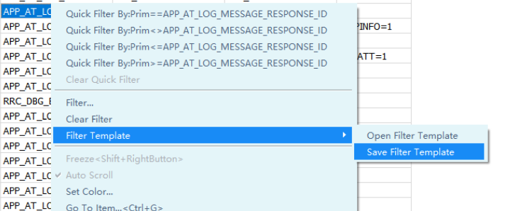 **图 2** 保存过滤条件