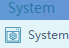 **图 1** 打开system插件示例（菜单栏）